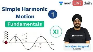 Simple Harmonic Motion - Lecture 1 | Fundamentals | Unacademy NEET | NEET Physics | Indrajeet Sir