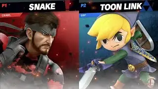 JoJoDaHoBo (Toon Link) vs Arpeggio (Snake) - Pool C Winners Top 8 Qualifier - Blazing Battlefield #7