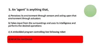 1 1 Intelligent Agents and Environment &ndash; 1