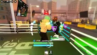 boy acting like its real life boxing