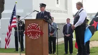Highlights from 9-11 Memorial at Peace Arch State Park, Blaine, Washington, USA & Surrey, BC, Canada