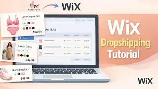 Wix Dropshipping Tutorial: How to Import Products from Snazzyway Fly to Wix (Hindi)