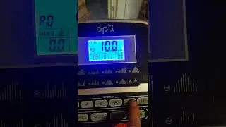 opti motorized treadmill