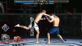 fight - 6 || Alexander Gustafson Vs Chael Sonnen || ufc mobile #ufc #ufcmobile