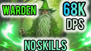 ESO EASY WARDEN! 68 тыс. урона в секунду, одна полоска, тяжёлая атака, обновление PVE 41