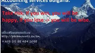 Open a New Company in Bulgaria. Company Register VI  office@paramounts.eu