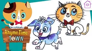 How to Draw DAISY AND COLE! | #CAMPDREAMWORKS DRAW-ALONG