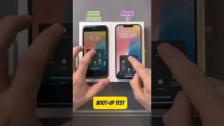 iPhone SE 2020 Vs iPhone 13 🥶🤯 boot-up test
