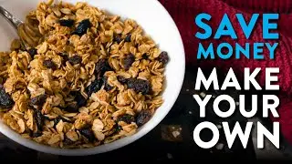 Delicious and EASY Oats & Honey Homemade Granola Recipe
