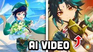 This Account Is Ruining Genshin Impact Art With AI...