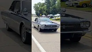 1966 Ford Thunderbird Classic Car Drive By Engine Sound Cruisin' Hines 2024