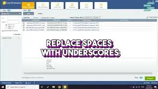 Easy File Renamer to replace spaces in filenames and more patterns