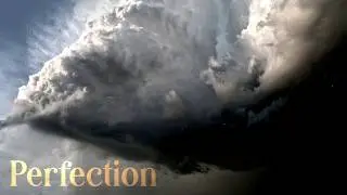 BEAUTIFUL SUPERCELL - Three Funnel Clouds - Mitchell/Bedford/Brownstown, IN - 4/30/25