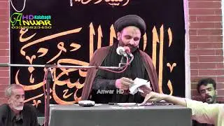 5 Muharram 2017 Molana Syed Abid Hussain Sheerazi at Kalabagh (Mianwali) by Syed Mehtab Naqvi