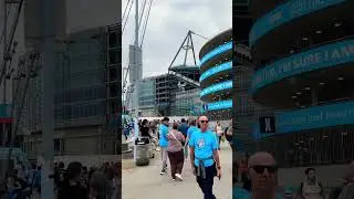 The Etihad Stadium warming-up for the visit of Tottenham Hotspur #mancityvtottenham #mancityfans
