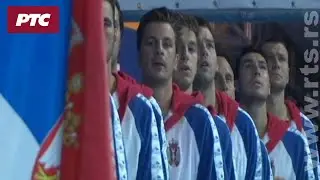 Kazanj 2015: Srbija - Crna Gora, intoniranje himni
