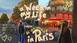 a week in my life at university in Paris! ✨🥖🍷