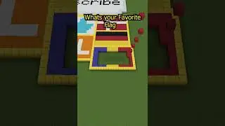 Satisfying Minecraft sand art | Romania Flag | #minecraft #shorts