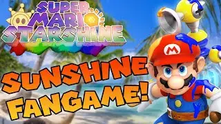 Super Mario Galaxy/Sunshine Game! STARSHINE  100% Demo