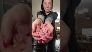 Leftover Christmas ham hash| toddler approved easy dinner idea recipe sahm etc| #familycooking #sahm