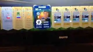TOTS Hazard in a pack!!!!! FIFA 15 tots pack opening!! Club tour!!
