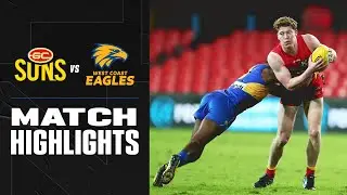 Gold Coast v West Coast Highlights | Round 2, 2020 | AFL