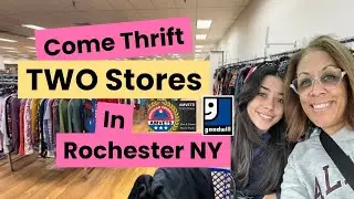 Come Thrift With Me TWO Rochester Thrift Stores | AMVets & Goodwill Outlet Bins