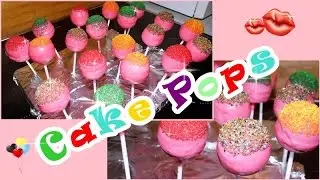 Vanille CakePops/CakePops Teig f&uuml;r Silikonform/Schnell und Einfach/Cake Melts