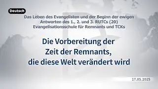 17.05.2025 Evangelisationsschule f&uuml;r Remnants und TCKs