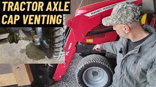 Massey Front Axle Cap and Venting?