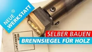 GÜNSTIGSTER 🔥 Brennstempel auf YOUTUBE!!! Eigenes Logo oder Motiv!
