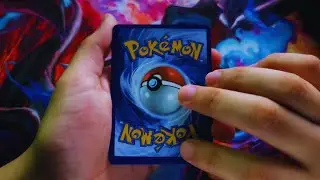 ASMR reading Pokemon cards