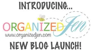 OrganizedJen.com Launch!