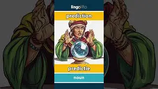 🇬🇧🇷🇴 prediction - predictie : learn English : să &icirc;nvățăm engleza