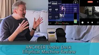 ANCHEER Under Desk Elliptical Machine Review: Compact Fitness for Your Workspace!