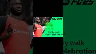 Funky walk goal Celebration FC 25🎮#fc25 #fcmobile #sports #game #soccer #gameplay #gamer #fifa #fc24