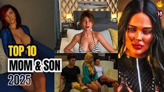 TOP 10 Mom & Son Adult Games 2025 | Best Adult Games for Mobile & PC