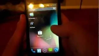 Обзор Android 4.1.1 Jelly Bean cm 10 на ZTE Blade