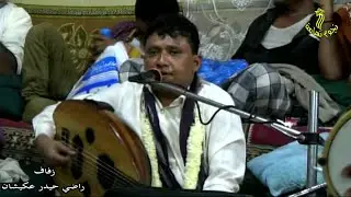 يبدأ السهره بموال إن كنت أنا في التريبه ذبحي حلال الفنان أسامه دعبوش في زفاف راضي عكيشان