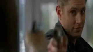 Dean taking back the rabbit's foot