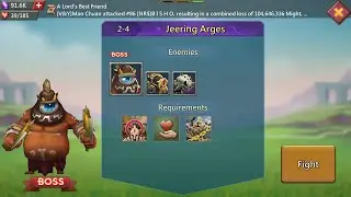 Lords Mobile F2P Challenge Stage 2-4