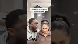 lemon juice challenge #challenge #challengeaccepted