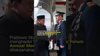Prabowo Tiba di Swiss Hadiri World Economic Forum 2026