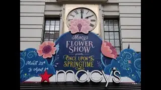 ⁴ᴷ Macy's Flower Show 2018 Walkthrough 