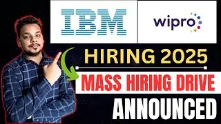 Finally IBM , Wipro Mass Drives | Superset Hiring | Off Campus Drive For 2025 Batch | Fresher Jobs