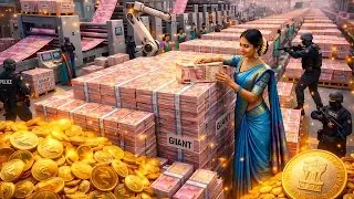 Inside the Indian Rupee Factory: How India Produces Its National Currency (Full Process)