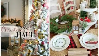 Christmas Decor HAUL 2016! Target Dollar Spot, Home Goods + NEW Christmas Tree!