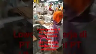 Lowongan pekerjaan di PT Garment PT Libra Permana Bawen Kab Semarang