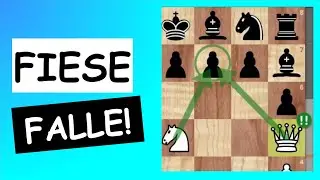 GEF&Auml;HRLICHE FALLE in der Caro-Kann-Verteidigung!!!