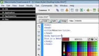 Dreamweaver HTML : Tutorials Ep.1 - Basic Coding (HD)